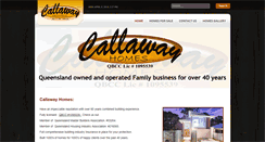 Desktop Screenshot of callawayhomes.com.au